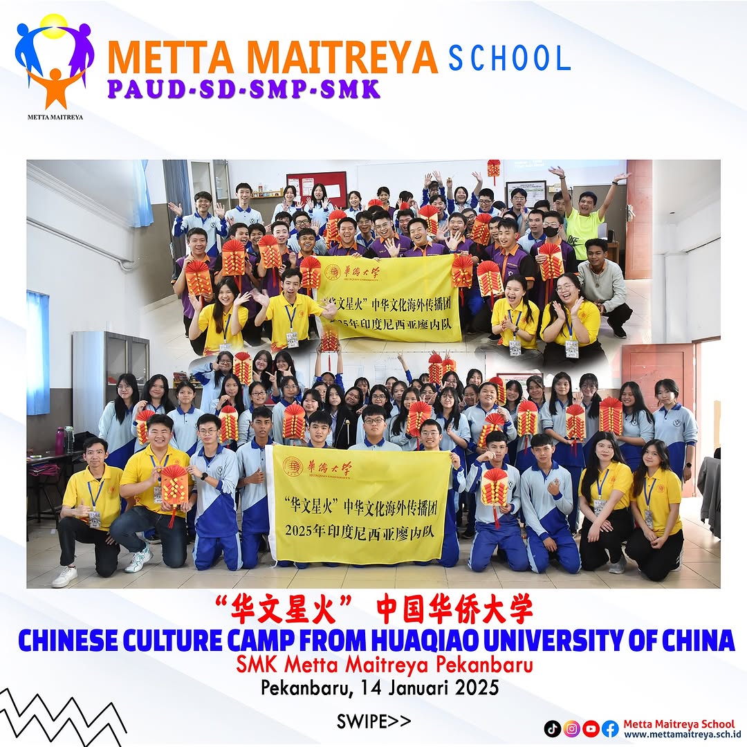 Chinese Culture Camp from Huaqiao University of China | SMK Metta Maitreya